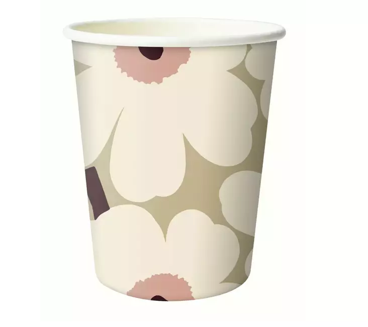 Marimekko Unikko Kuumakuppi 10kpl - Kertakäyttömukit - 6411639238148 - 1