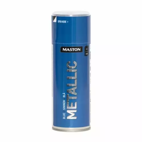 Maston Metallic Spraymaali Sininen 400ml - Spraymaalit - 6412492108128 - 1
