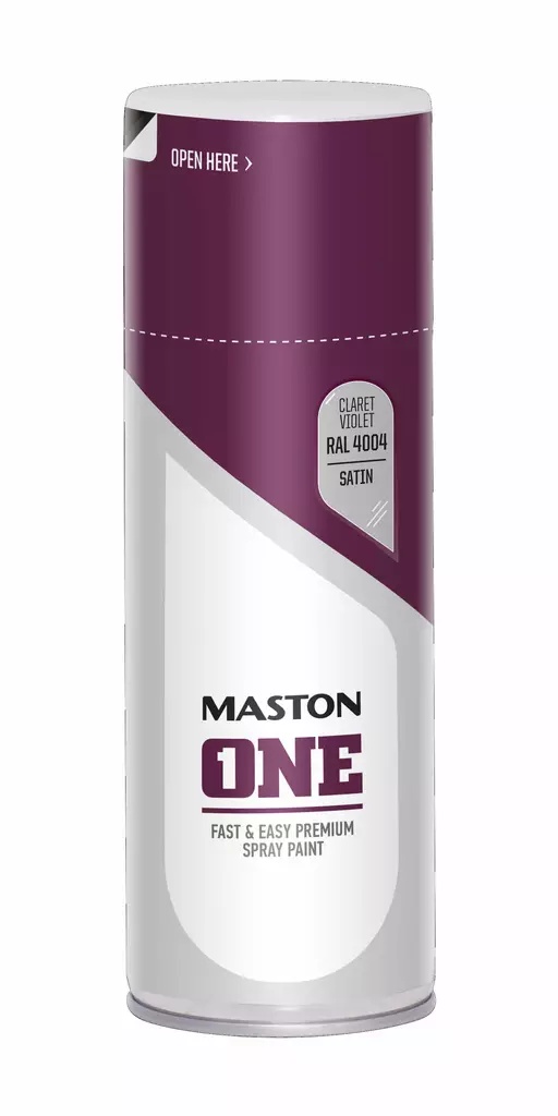 Maston ONE viininpunainen 400ml - Maalit - 6412490023218 - 2