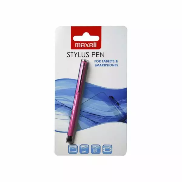 Maxell Stylus pen pinkki - Puhelintarvikkeet ja laturit - 4902580772048 - 1
