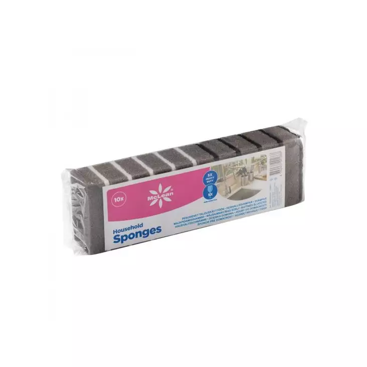 McLean keittiösienet 10kpl harmaa - Hankaussienet ja teräsvillat - 4742437001668 - 1