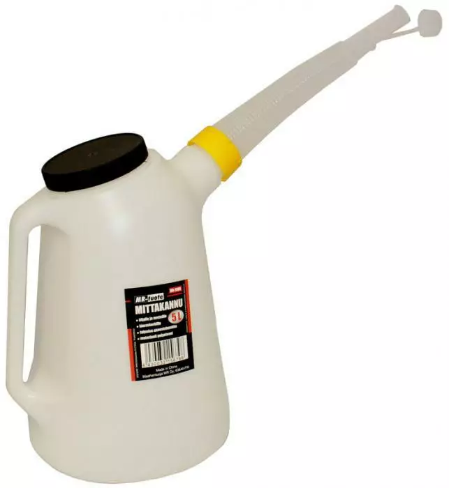 Mittakannu 5 L öljy/nesteet PE - Bensakanisterit,mittakannut ja suppilot - 6430032156798 - 1
