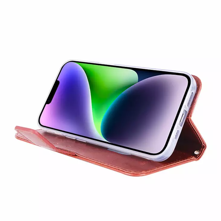 Mobia lompakkolaukku Iphone 13 ruskea - Apple Suojakuoret - 6430076522788 - 1