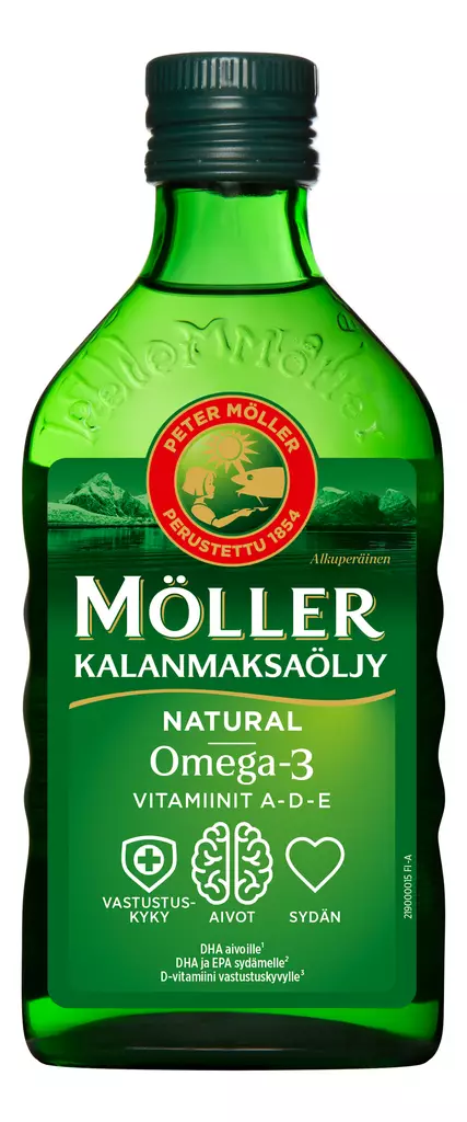 Möller kalanmaksaöljy 250ml - Rasvahapot - 7070866007058 - 1