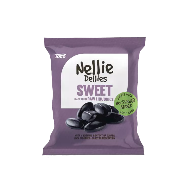 Nellie Dellies sweet liquirice 90g - Karkit - 5774540611808 - 1