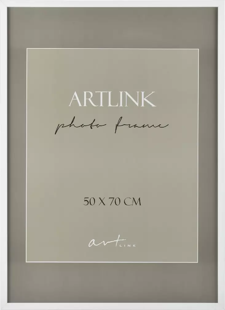 Nina valokuvakehys valkoinen 50x70cm - Taulut ja kehykset - 4740100452328 - 1