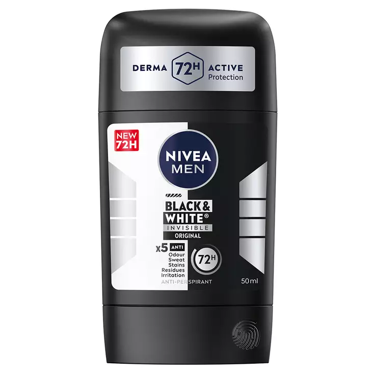 Nivea Men Deo Stick 50ml Black & White - Kynsitarvikkeet - 42429388 - 1