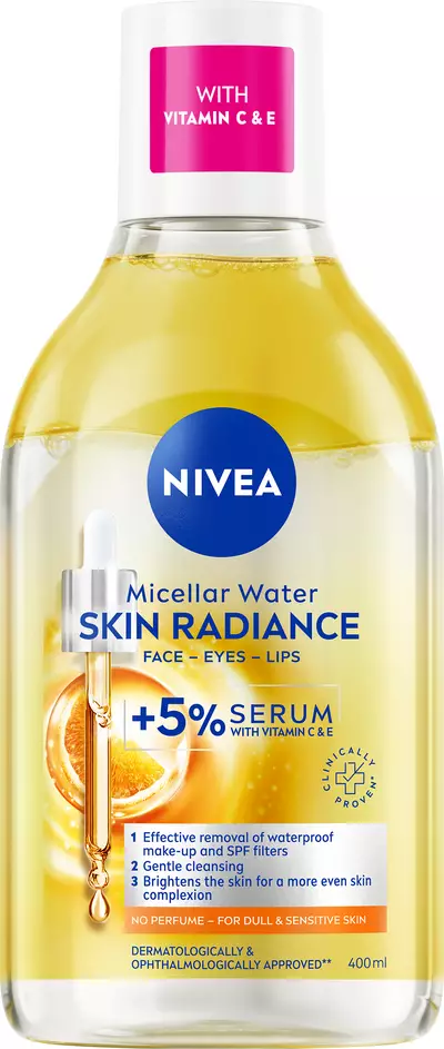 Nivea Misellivesi Skin Glow 400ml - Kasvovedet ja kasvojen puhdistusaineet - 4006000068428 - 1