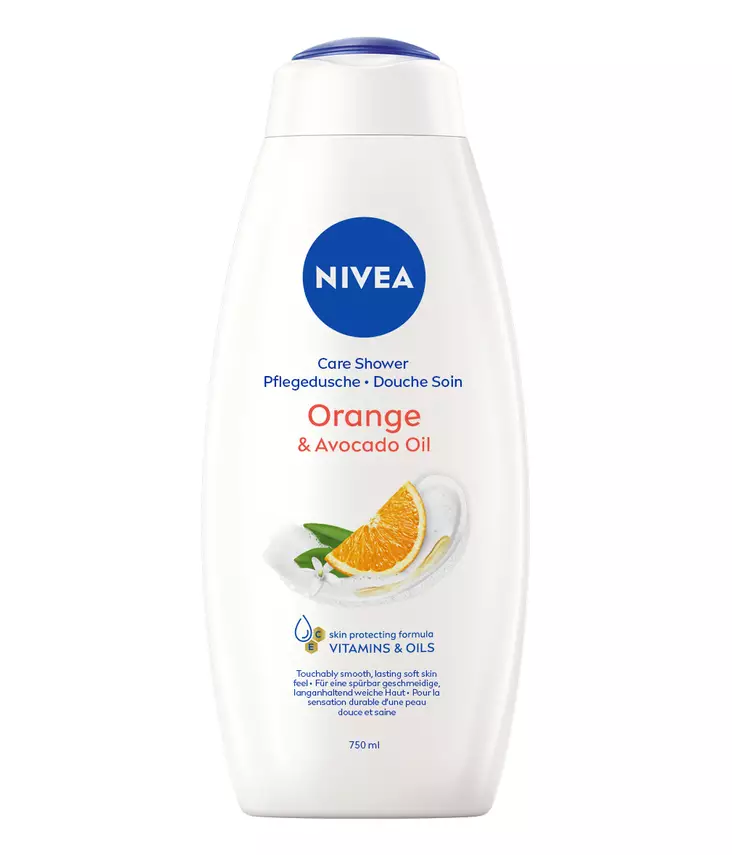 Nivea Shower Orange 750ml - Suihkugeelit- ja saippuat - 4005900256218 - 1