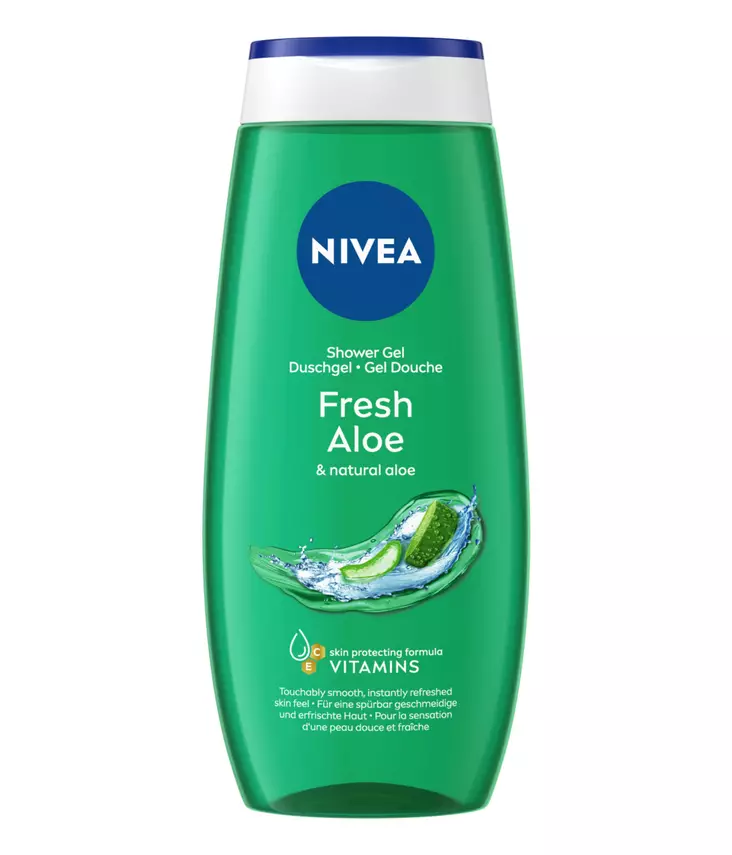 Nivea Suihkugeeli 250ml Fresh aloe - Suihkugeelit- ja saippuat - 4005900940988 - 1