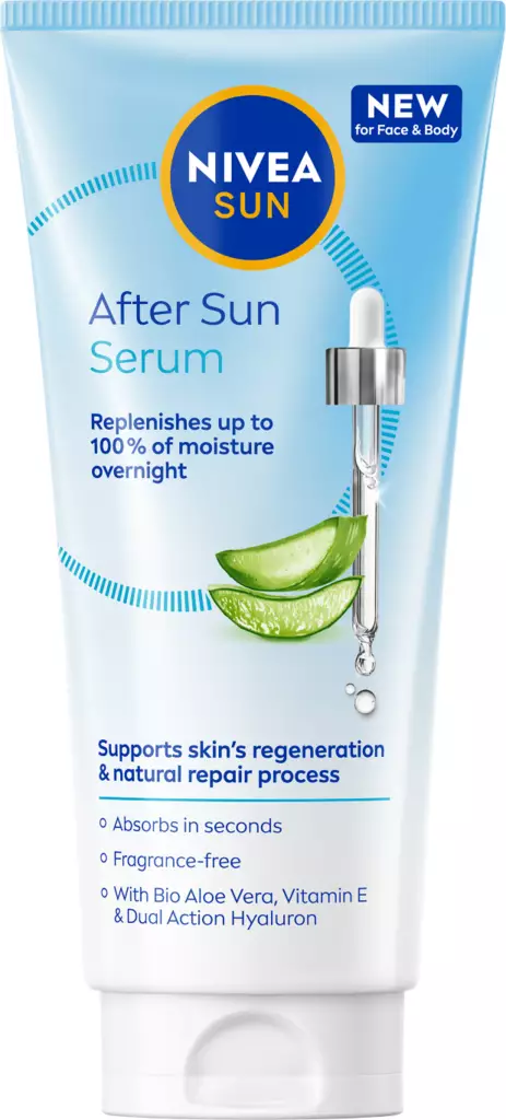 Nivea Sun after sun seerumi 100ml - Aurinkorasvat ja itseruskettavat - 4006000229188 - 1