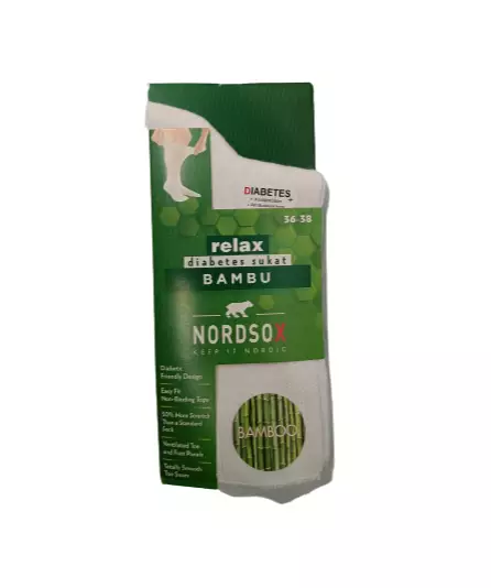Nordsox diabetes bambusukat 39-41 - Naisten sukat ja sukkahousut - 6438159074278 - 1