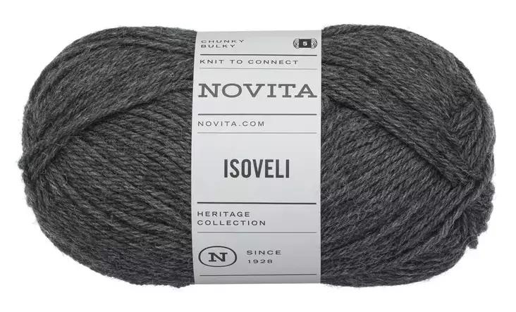 Novita lanka Isoveli 100 g grafiitti 044 - Langat - 6412618204178 - 1