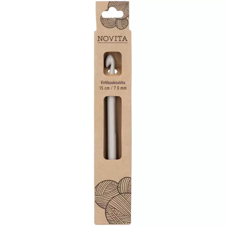 Novita Virkkuukoukku 15cm 7mm - Puikot - 6412619677018 - 1