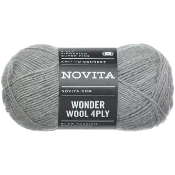 Novita Wonder Wool 4PLY 075 50g sumu - Langat - 6412618206028 - 1