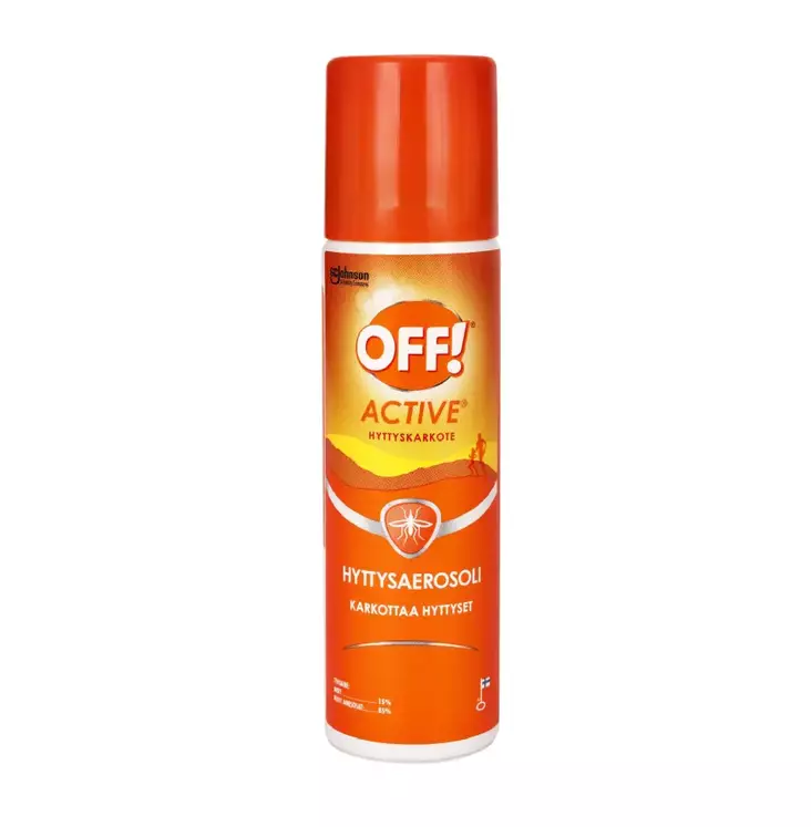 OFF! Hyttysaerosoli Active 65ml - Hyttysten karkoitus - 6414400022038 - 1