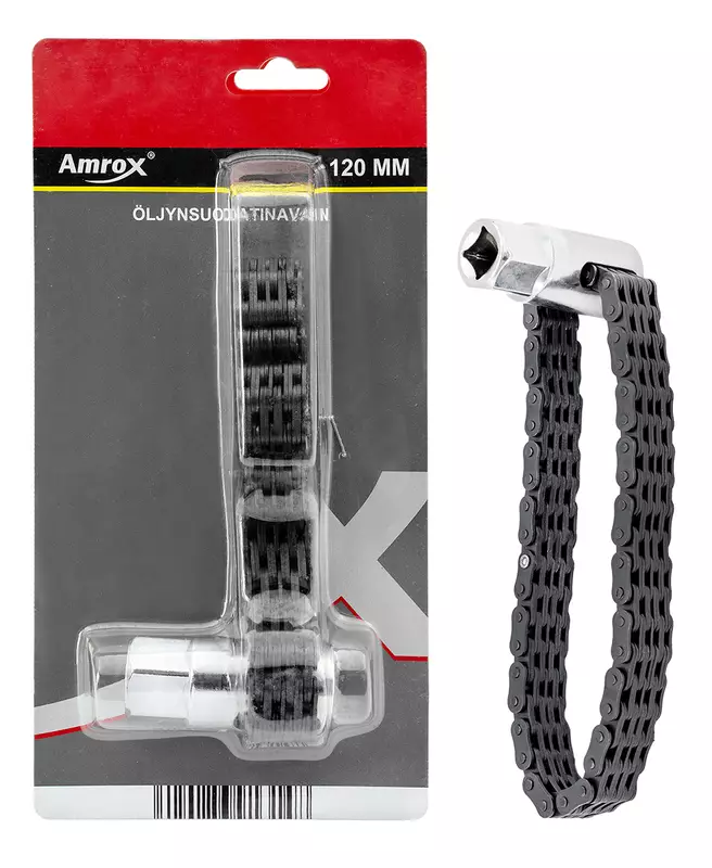 Öljynsuodatinavain ketjulla 1/2" 120mm - Huoltotyökalut - 6420286913148 - 1