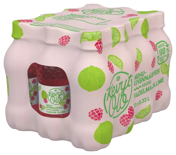 Olvi Kevytolo mehukivennäisvesi 12-Pack - Lähdevedet ja kivennäisvedet - 6419806053778 - 1