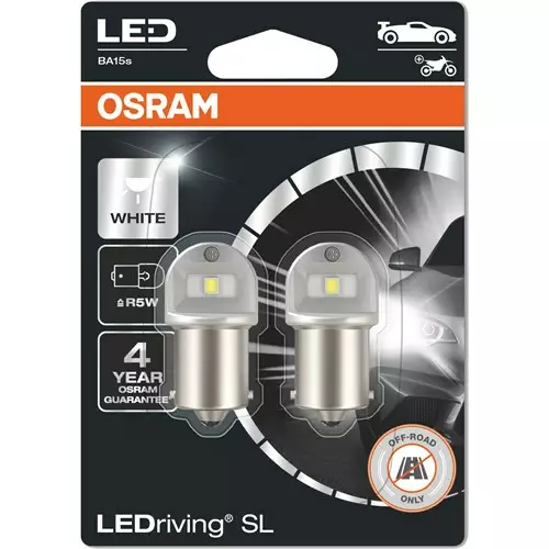 Osram LEDriving R5W 6000k - Led ajovalot ja polttimot - 4062172222808 - 1