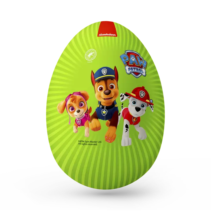 Paw Patrol yllätysmuna - Pääsiäismakeiset - 64030548 - 1