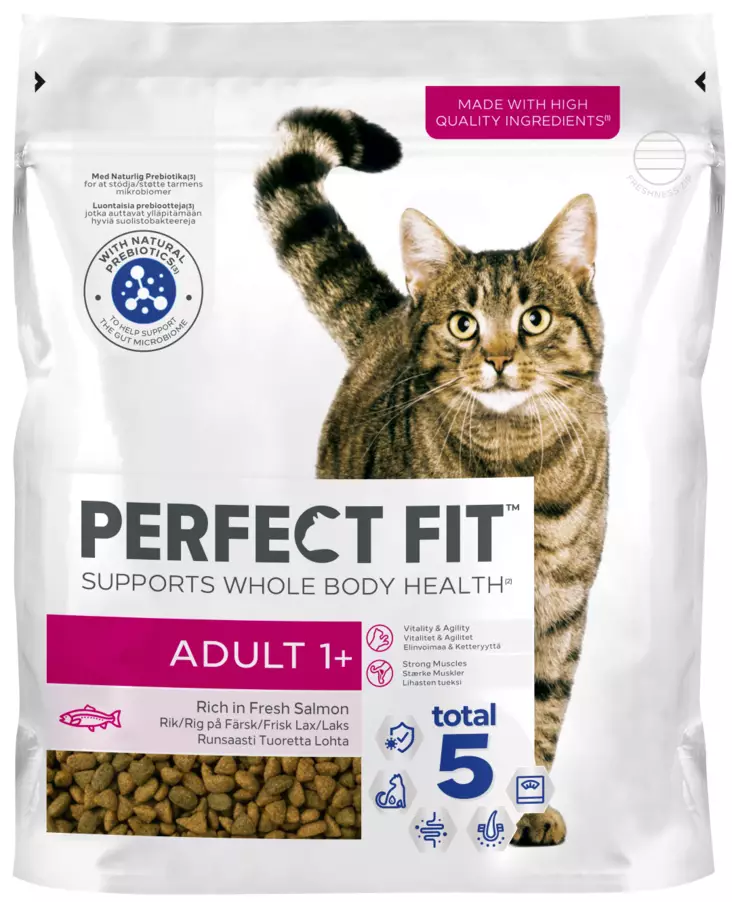 Perfect Fit Adult 1+ Lohta 750g - Kissan kuivaruoat - 4008429159688 - 1
