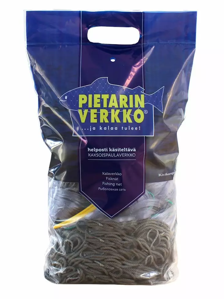 Pietarin muikkuverkko 14mm 1,8m 0,15mm 30m - Kalaverkot ja verkkotarvikkeet - 6418252314358 - 1