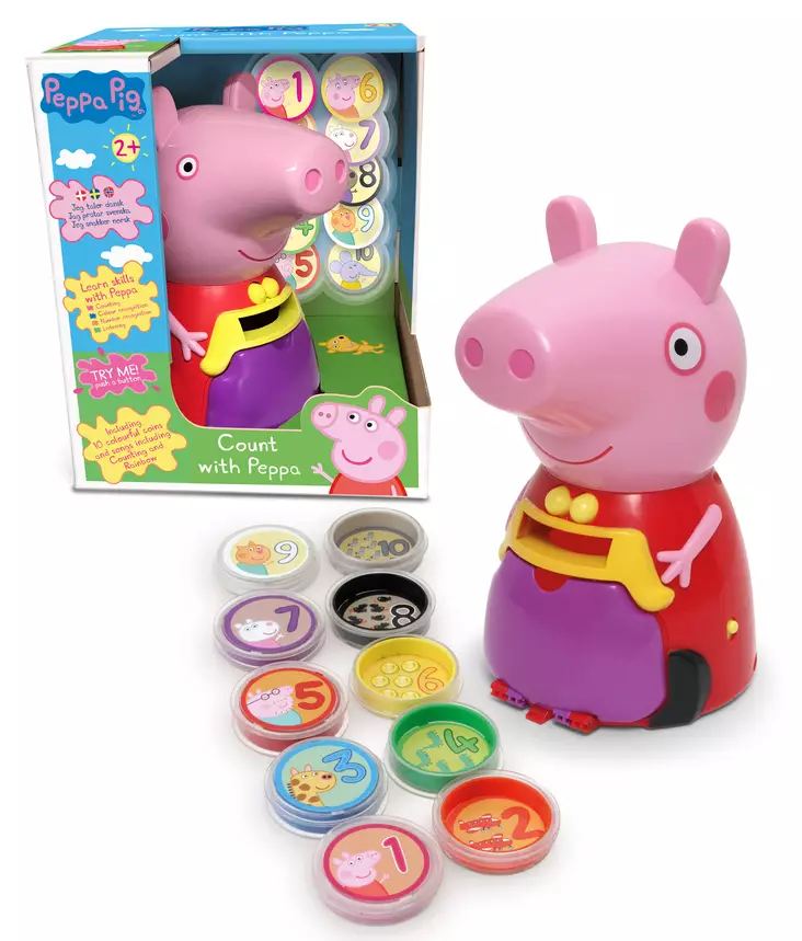 Pipsa possu laske pipsan kanssa - Vauvan lelut - 5060062144918 - 1