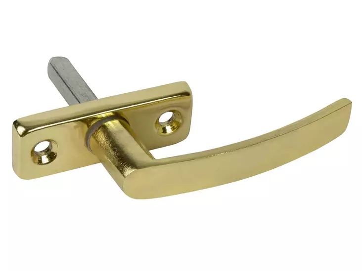 Pisla ikkunapainike Paula samakki/harjattu messinki - Ikkunahelat - 6414675037638 - 1