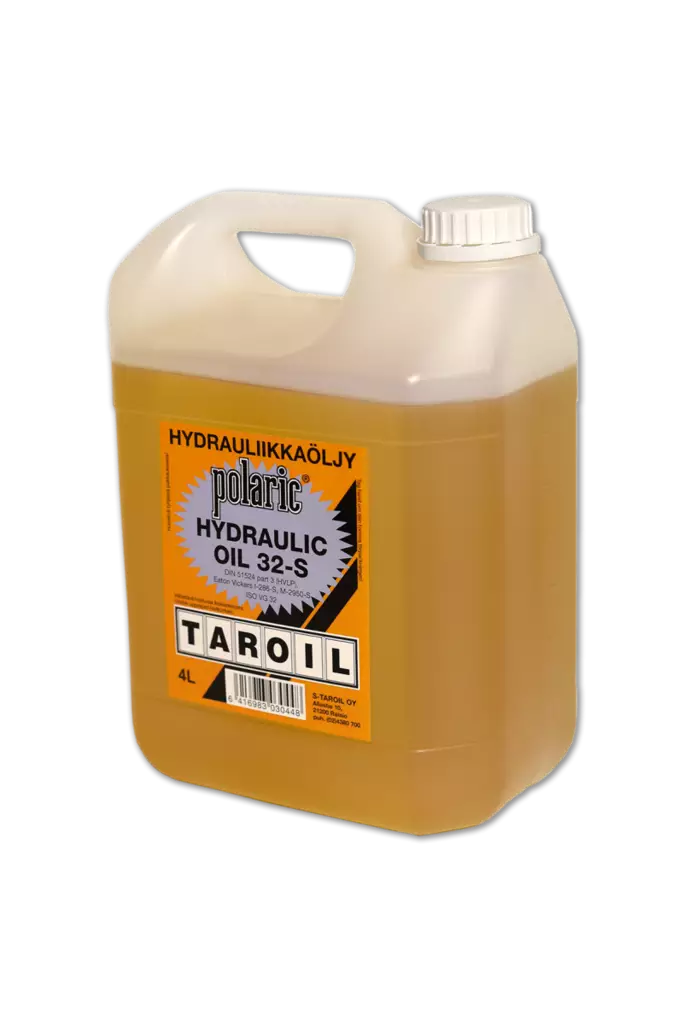 Polaric hydrauliikkaöljy 32-s 4l - Hydrauliöljyt - 6416983030448 - 1