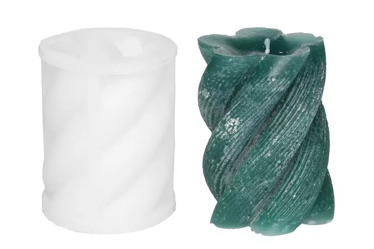 Polar kynttilämuotti 7x7x9cm - Kruunu- ja antiikkikynttilät - 6410416303178 - 2