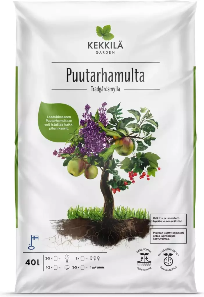 PUUTARHAMULTA 40L KEKKILÄ - Mullat ja turpeet - 6433000200608 - 1