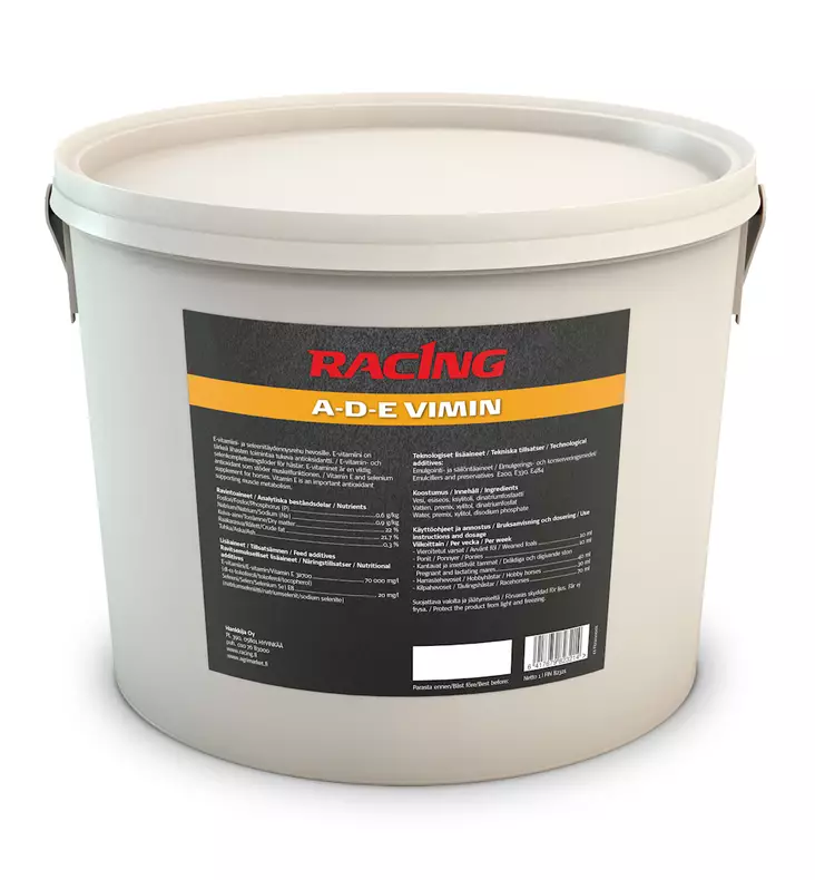 Racing ADE Vimin 6kg - Hevosen ja hiehon rehut - 6417679823238 - 1