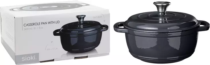 Rautapata 22cm harmaa - Kattilat,kasarit ja padat - 8721037762168 - 1