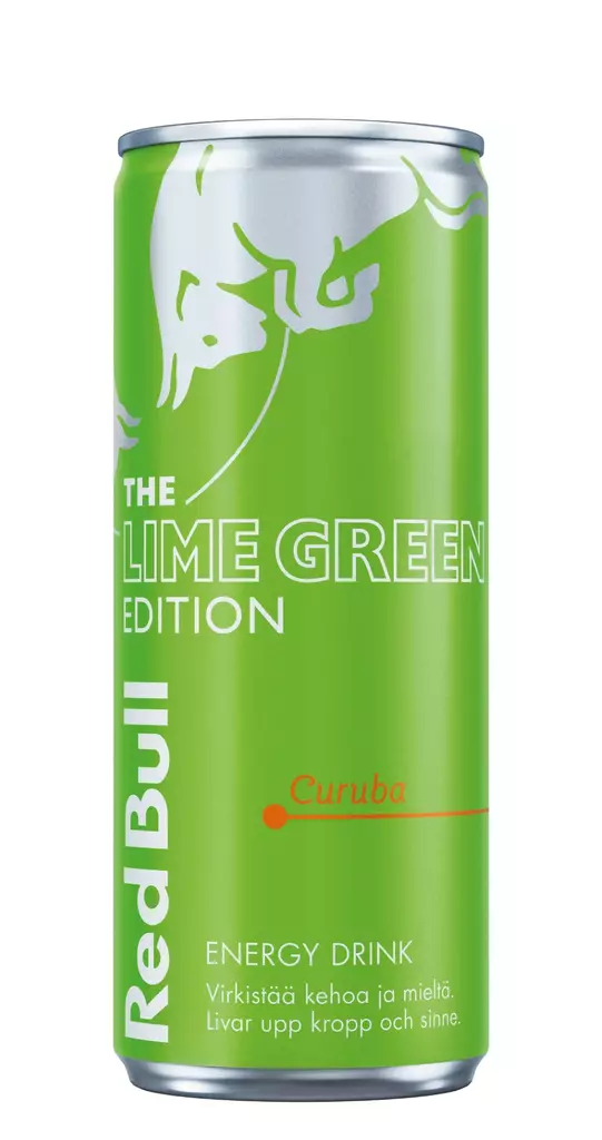 Red Bull Lime Green Edition Curuba 0,25l - Energiajuomat - 90456268 - 1