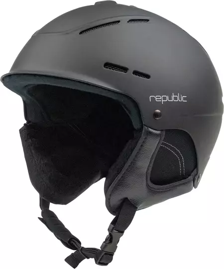 Republic laskettelukypärä R320 L musta - Talviurheilu - 7330133686318 - 1