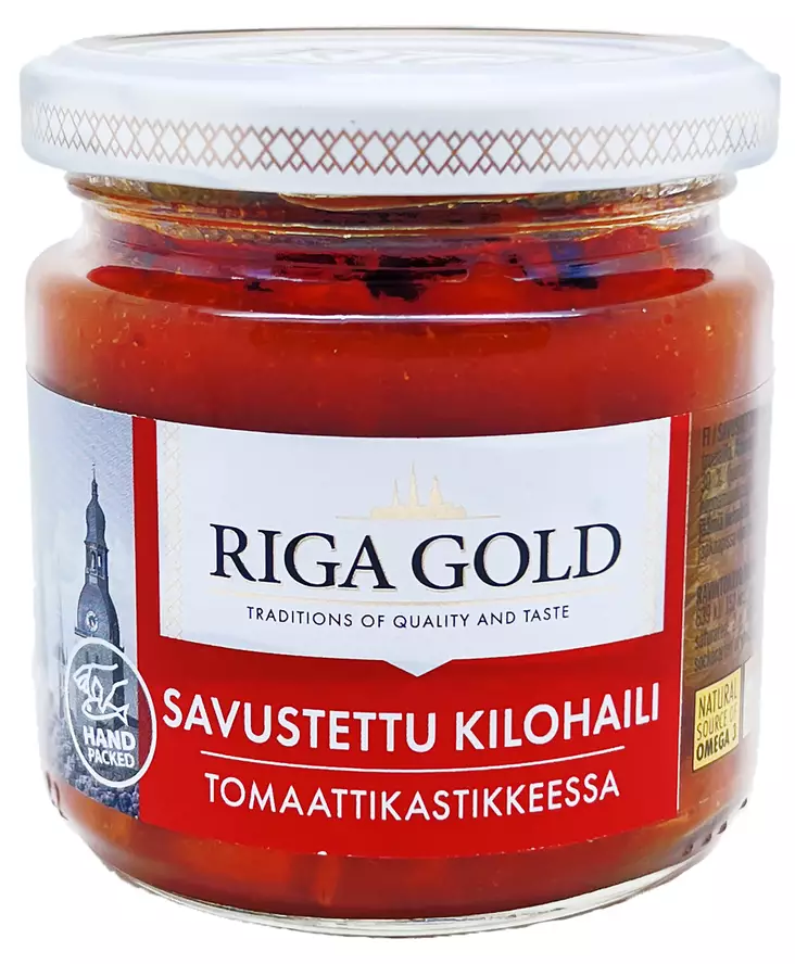 Riga gold savustettu kilohaili 185g - Elintarvikkeet - 4750265001798 - 1