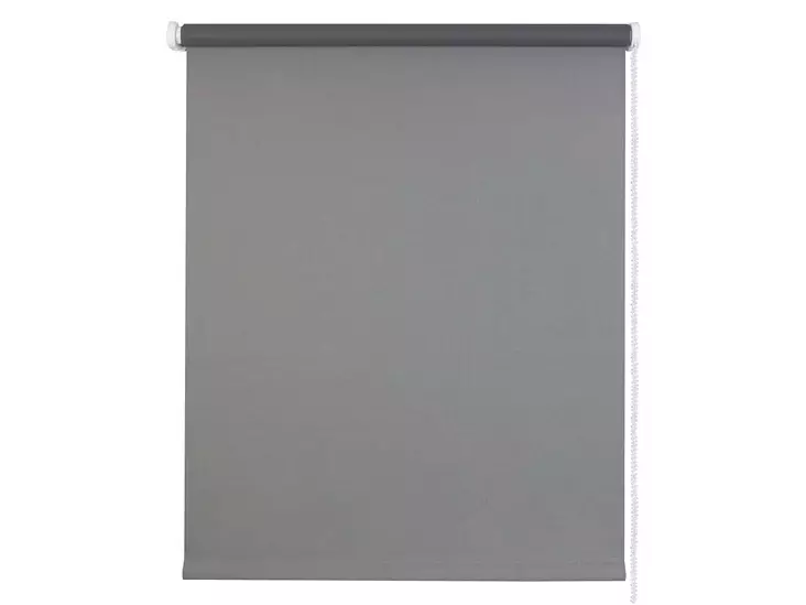 Rullakaihdin pimentävä harmaa 200x180cm Ø28mm - Verhotangot ja verhotarvikkeet - 6414676016298 - 1