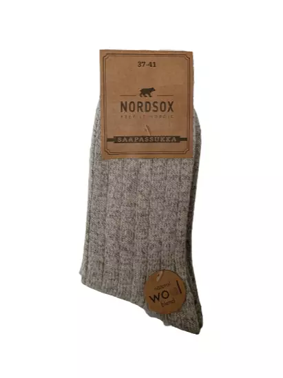 Nordsox saapas/vaellus-sukka villaa 37-41 - Naisten sukat ja sukkahousut - 6438159026628 - 1