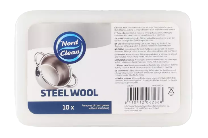 Saima teräsvilla vaahtoava 10kpl - Hankaussienet ja teräsvillat - 6410412062888 - 4