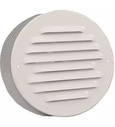 Säle 100mm valkoinen - Ulkosäleiköt ja säleet - 4750492000458 - 1