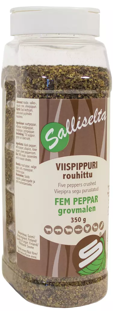 Sallinen viisipippuri 350G - Mausteet - 6436501013128 - 1