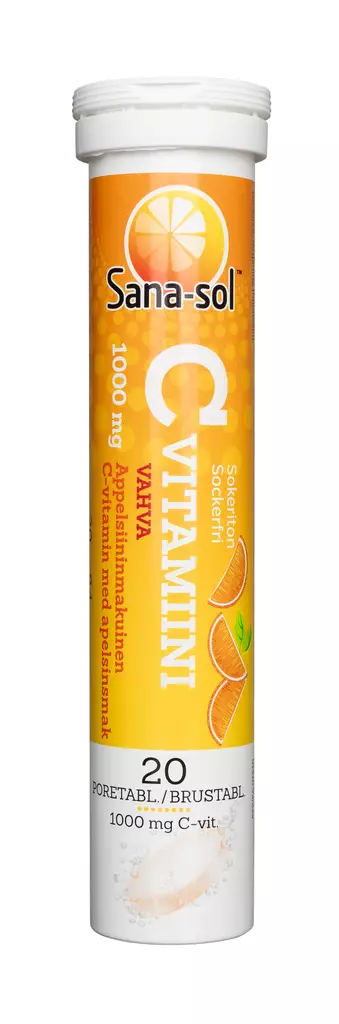 Sana-sol 1000mg C-vitamiini vahva - Vitamiinit ja mineraalit - 5702071381488 - 1