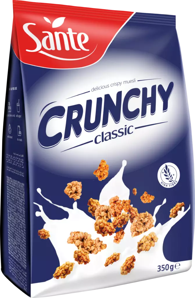 Sante Crunchy Classic 350G - Myslit ja granolat - 5900617002228 - 1