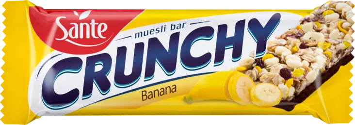 Sante Crunchy välipalapatukka 40g - Murot, myslit ja hiutaleet - 5900617015938 - 1