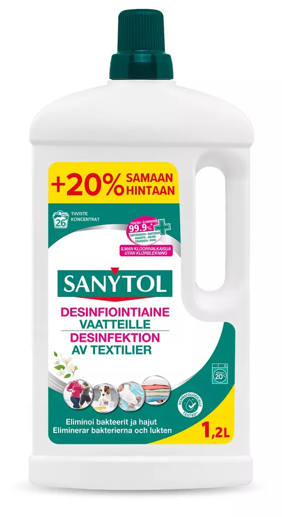 Sanytol Desinfiointiaine vaatteille - Erikoispesuaineet - 8411660005328 - 1