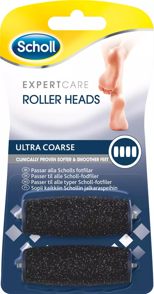 Scholl raspin vaihtopää erittäin karkea - Jalkojenhoitotuotteet - 5701092112958 - 1