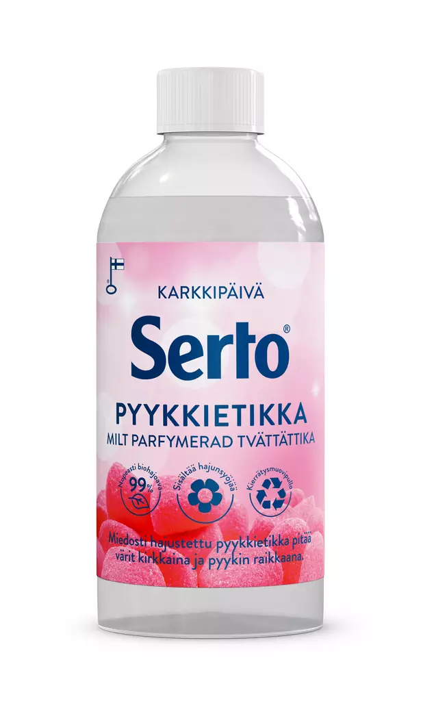 Serto pyykkietikka karkkipäivä - Pyykinpesu- ja huuhteluaineet - 6417964580228 - 1