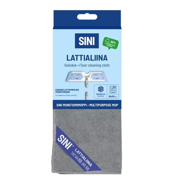 Sini Lattialiina 50x55 cm - Pölyhuiskat ja siivousliinat - 6423800034718 - 1