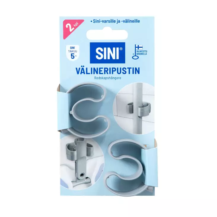 Sini Välineripustin 2 kpl - Keittiönsiivousvälineet - 6423800181108 - 1