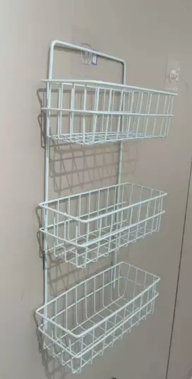 Sisustushylly 25,5x10x51cm valkoinen - Pienkalusteet - 6438506014728 - 1